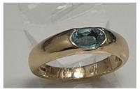 CS2137/2026 Ring with pale blue stone