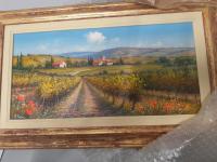 CS2200/2026  PAINTING VINEYARDS AND ROLLING HILLS